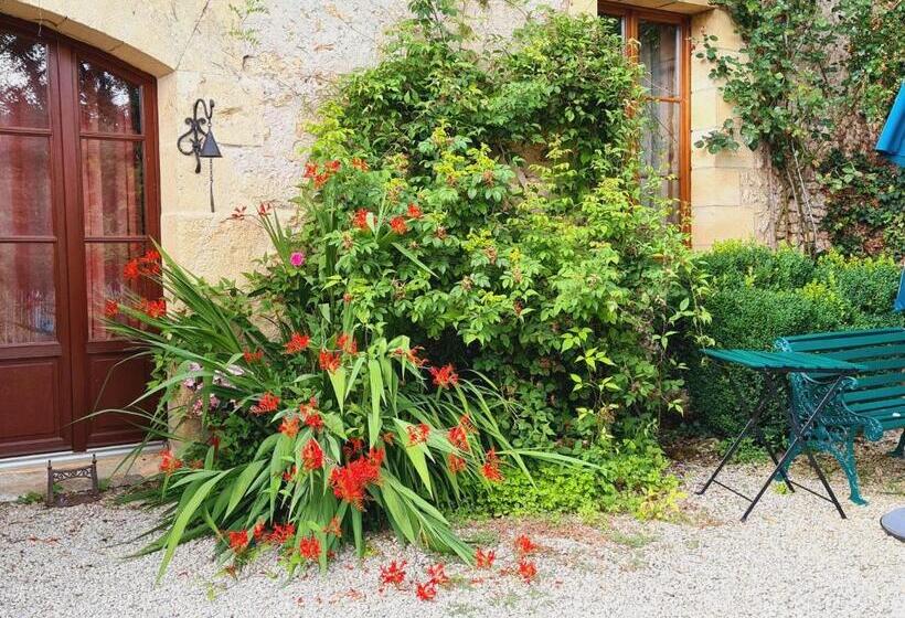 بنسيون Ferme De Tayac Charme Avec Pool