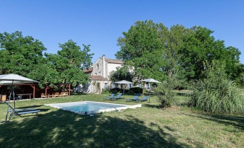 مبيت وإفطار Le Mas Des Cerisiers Spa Sauna Inclus Pour Tous Les Logements