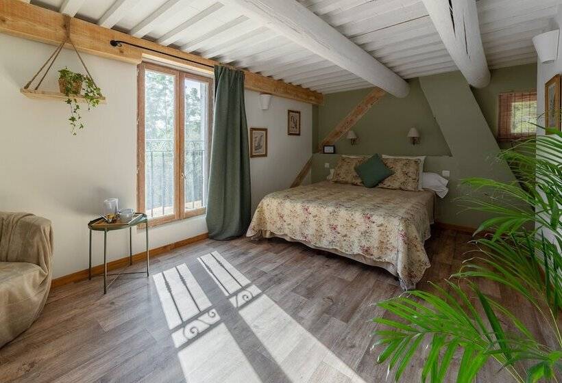 مبيت وإفطار Le Mas Des Cerisiers Spa Sauna Inclus Pour Tous Les Logements