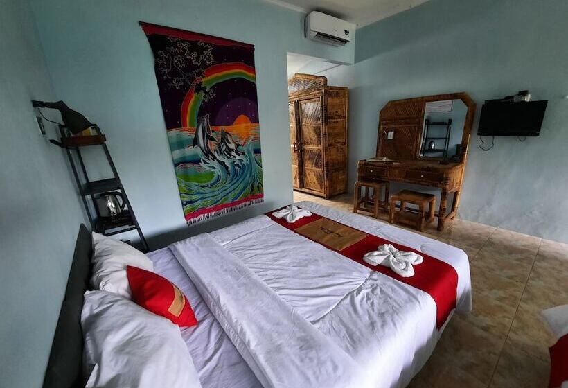 تختخواب و صبحانه Besar Bulan Baru   Senggigi