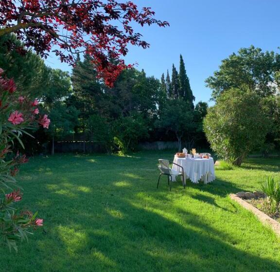 مبيت وإفطار Le Jardin De Lacoste