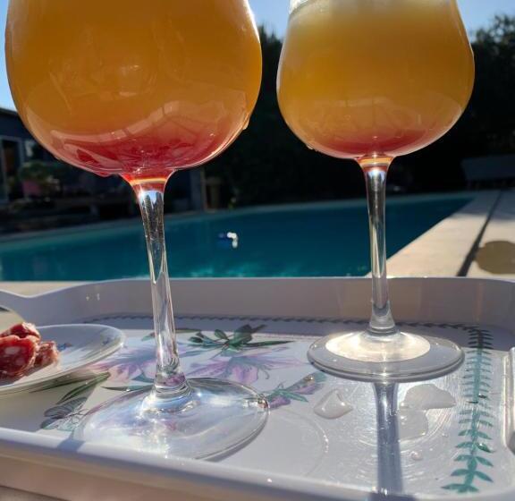 مبيت وإفطار Le Jardin De Lacoste