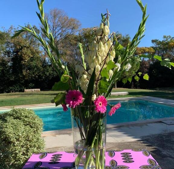 مبيت وإفطار Le Jardin De Lacoste