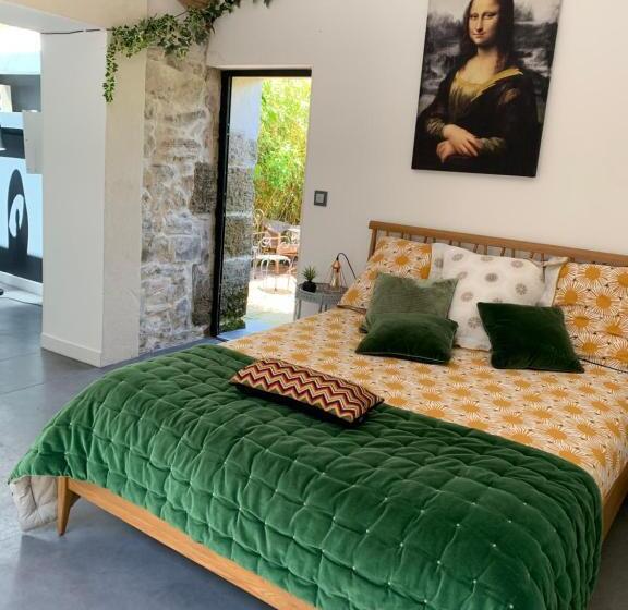 مبيت وإفطار Le Jardin De Lacoste