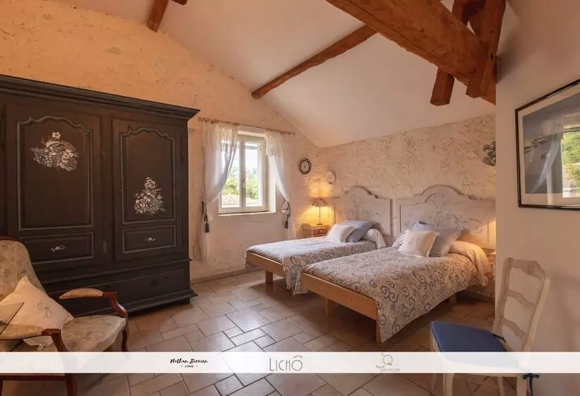 Aamiaismajoitus (B&B) La Grange De Bellefontaine