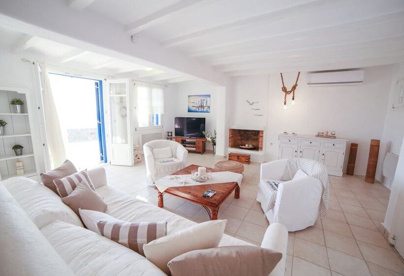 Сельский отель 180 ° View Private Pool Villa Choulakia To Enjoy Sun Kissing Sea