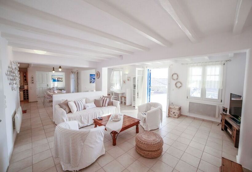 Сельский отель 180 ° View Private Pool Villa Choulakia To Enjoy Sun Kissing Sea