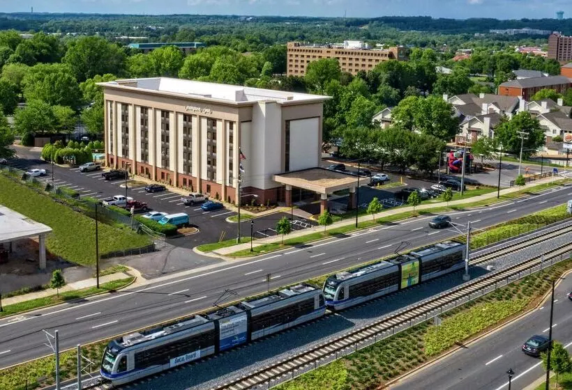 Отель Hampton Inn Charlotteuniversity Place