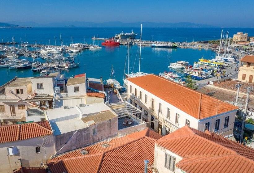 The Roof Flat Sea View In Aegina Town
