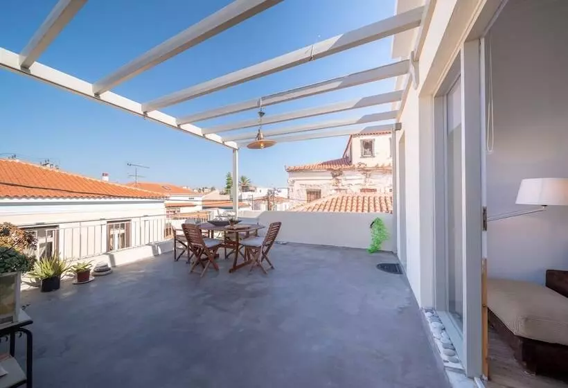 The Roof   Flat Sea View In Aegina Town