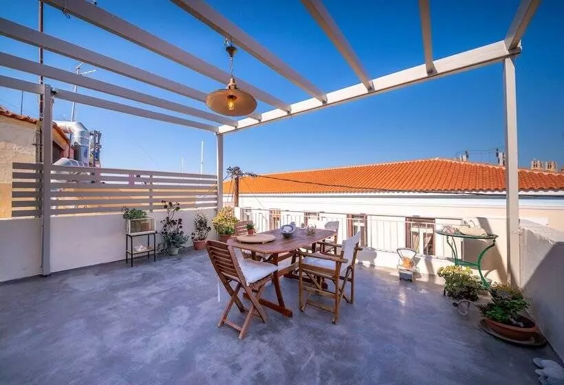 The Roof   Flat Sea View In Aegina Town