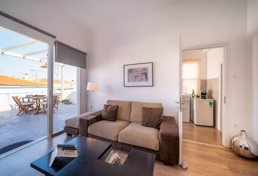 The Roof   Flat Sea View In Aegina Town