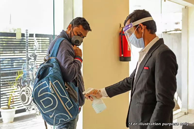 ホテル Flagship Sathguru Residency Near New Ashok Nagar Metro Station