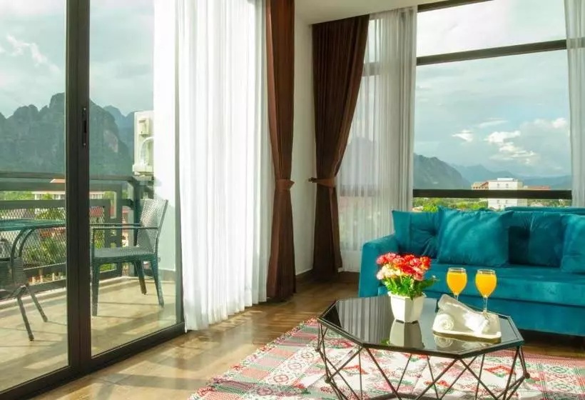Hotelli Serene Premier Vangvieng