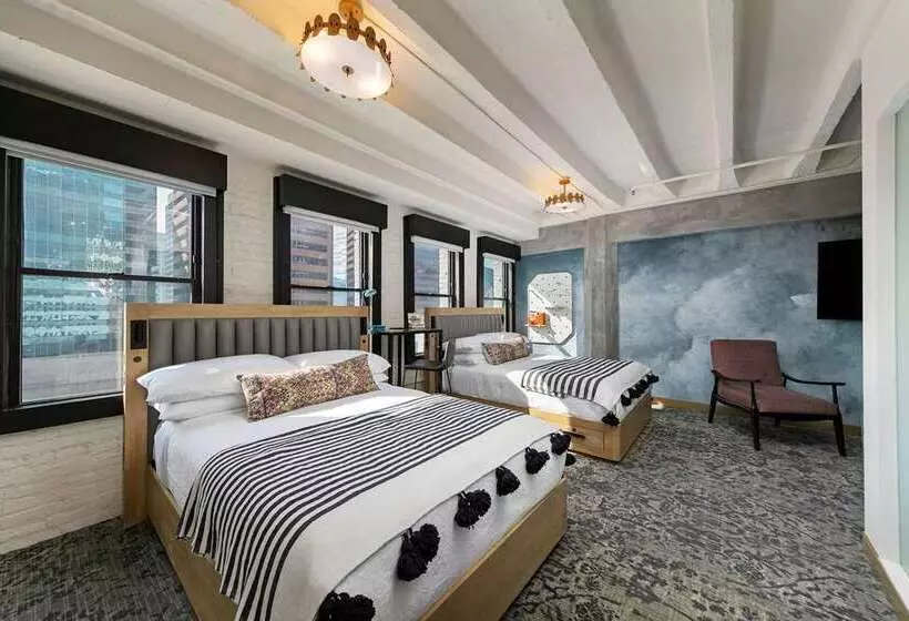 هتل The Wayfarer Downtown La, Tapestry Collection By Hilton