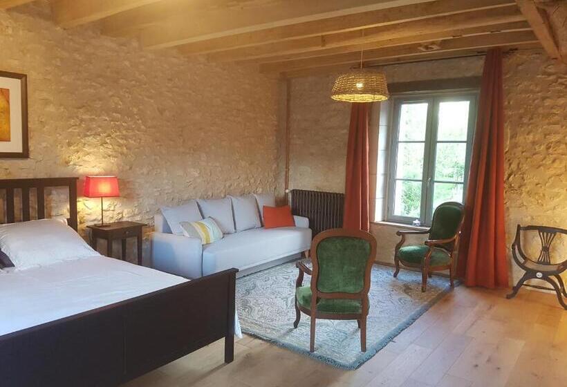 مبيت وإفطار Le Moulin Du Bourg