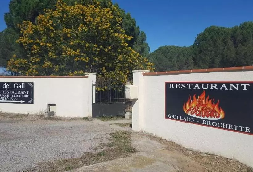 Hotelli Hôtel Restaurant Mas Del Gall