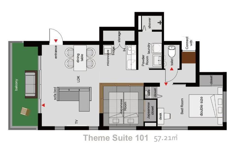 אתר נופש Sou東恩納