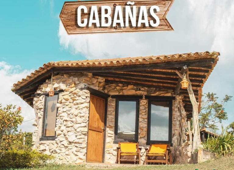 بنسيون Cabañas Y Hostal Bonanza Mesa De Los Santos