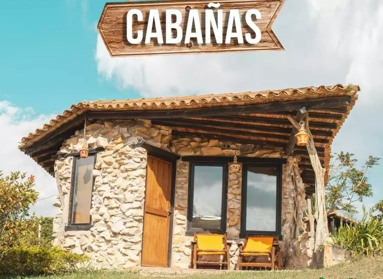 ペンション Cabañas Y Hostal Bonanza Mesa De Los Santos