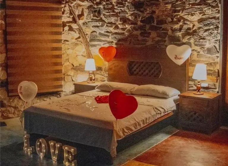 ペンション Cabañas Y Hostal Bonanza Mesa De Los Santos
