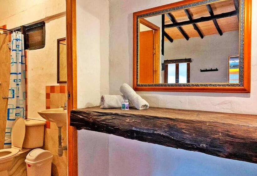 بنسيون Cabañas Y Hostal Bonanza Mesa De Los Santos