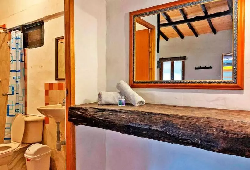 ペンション Cabañas Y Hostal Bonanza Mesa De Los Santos