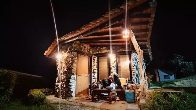 ペンション Cabañas Y Hostal Bonanza Mesa De Los Santos