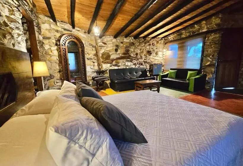 ペンション Cabañas Y Hostal Bonanza Mesa De Los Santos
