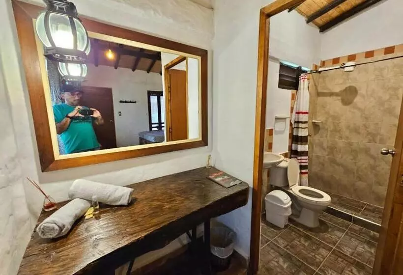 ペンション Cabañas Y Hostal Bonanza Mesa De Los Santos