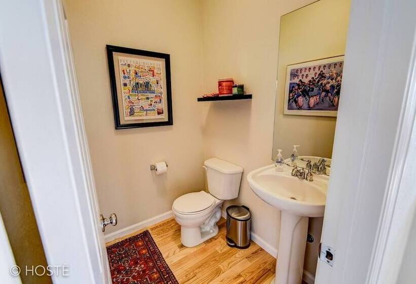 3br Downtown Townhome /w Stunning Balcony Views!