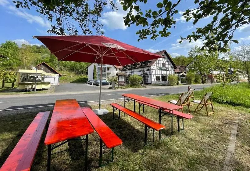 Landhotel Der Distelhof Mit Scheunencafé