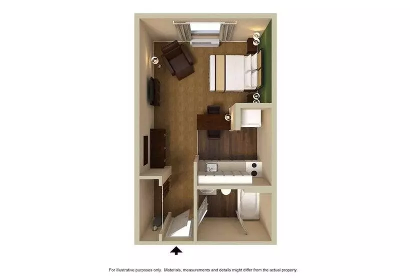 בית מלון כפרי Extended Stay America Suites  Oklahoma City  Northwest