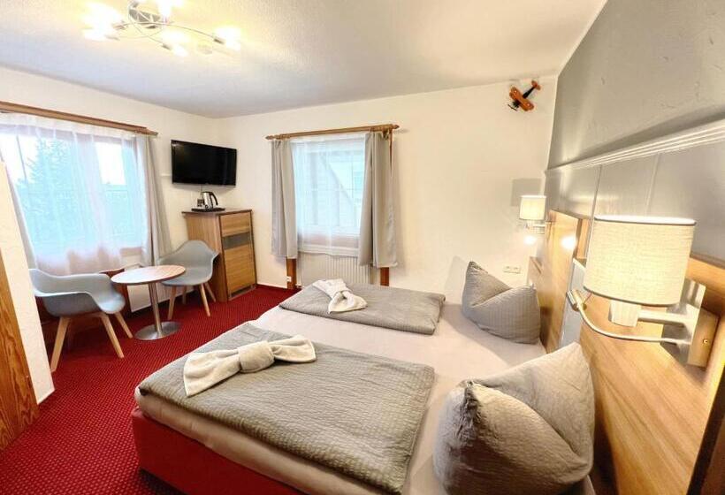 הוסטל Bnb Fliegerhaeusle Hagnau 24h Self Check In