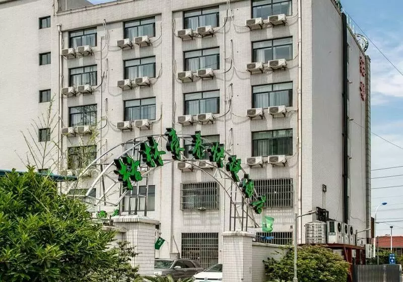 Hotelli Greentree Inn Changzhou Zouqu Town Taifu Times Square Zhenzhong Road Express