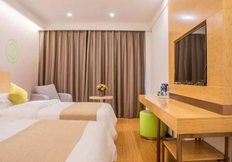 Hotelli Greentree Inn Lanzhou Yuzhong County Business