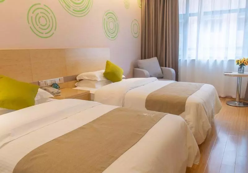 Hotelli Greentree Inn Lanzhou Yuzhong County Business