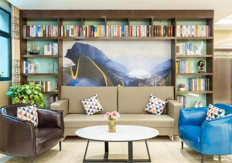 Hotelli Greentree Inn Lanzhou Yuzhong County Business