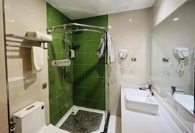 Hotelli Greentree Inn Lanzhou Yuzhong County Business