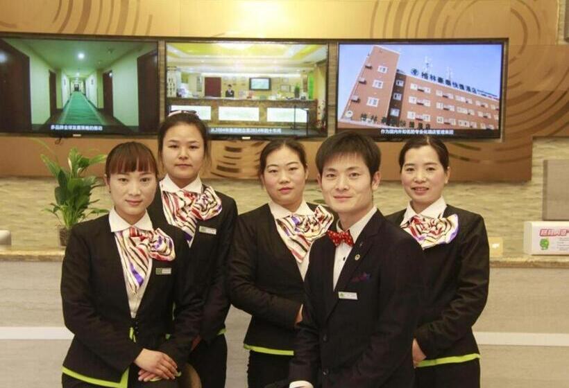 בית מלון כפרי Greentree Inn Luoyang Train Station Zhuangyuanhong Road