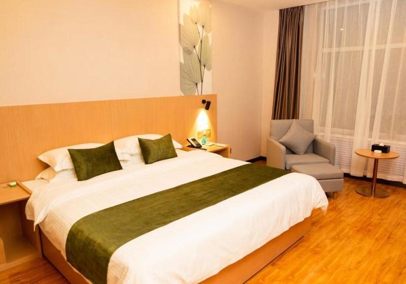 Otel Greentree Inn Pingliang Jinding Times Square