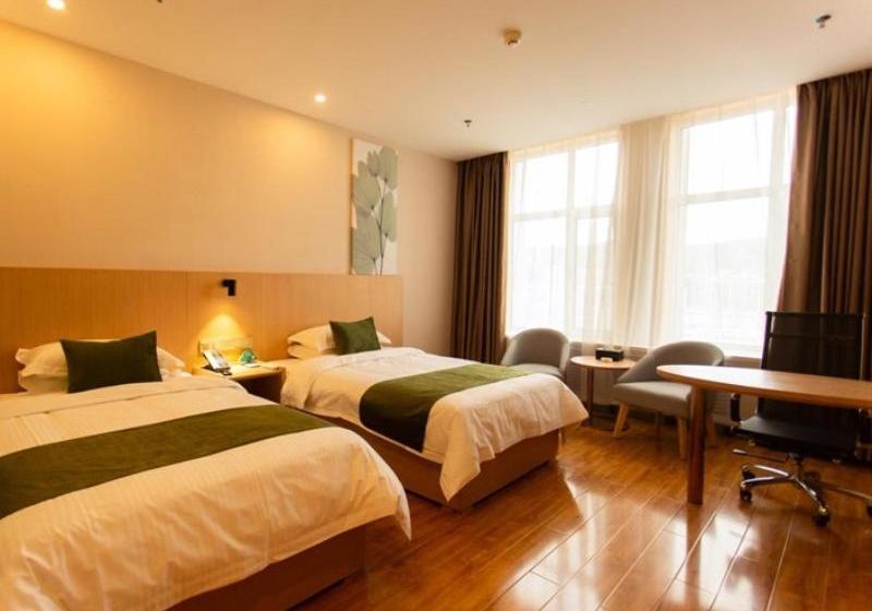 Otel Greentree Inn Pingliang Jinding Times Square