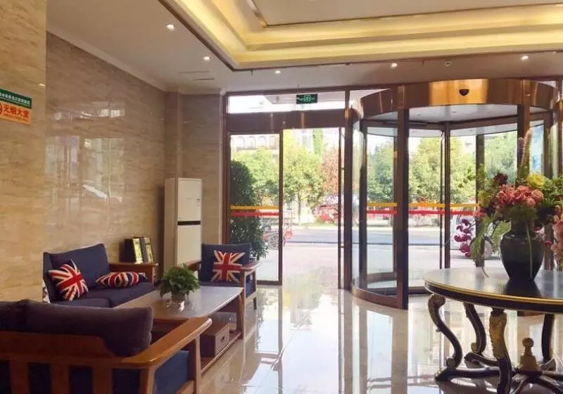 Hotelli Greentree Inn Ziyang Lezhi Government Tianchi Town Express