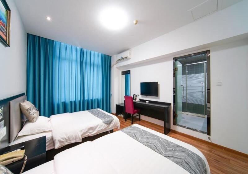 Hotelli Shell Hefei Yaohai District Lanyashan Road Sanli Street Subway Station