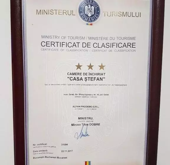 Pensiune Casa Stefan Galati