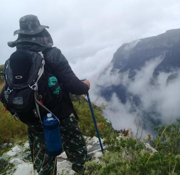 بنسيون Ecohostel Dos Canyons Santa Catarina