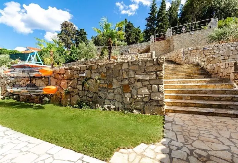 Beachfront Villa Gabriela With Pool