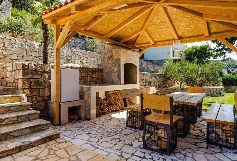 Beachfront Villa Gabriela With Pool