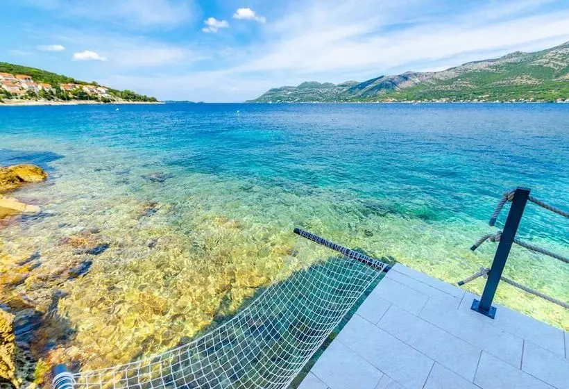 Beachfront Villa Gabriela With Pool