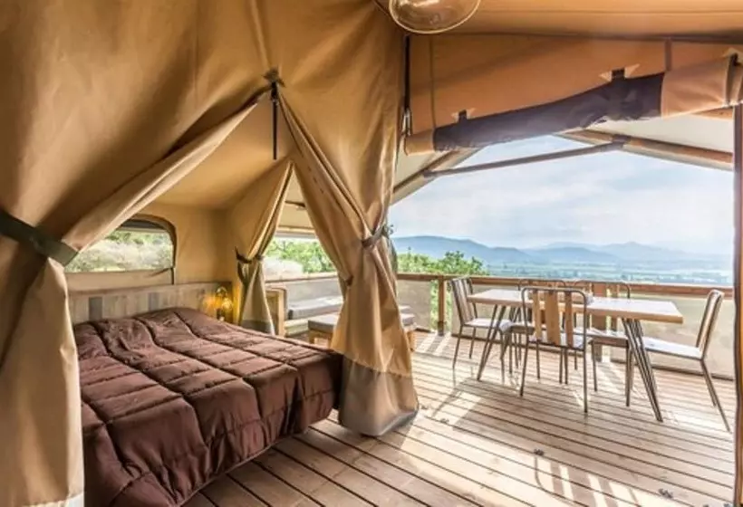 ホテル Camping Le Moulin Des Iscles